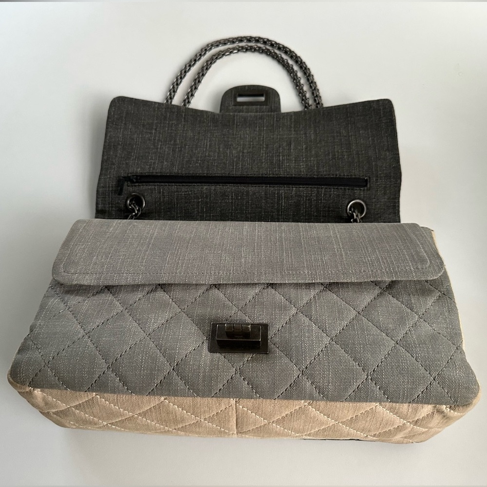 Chanel Denim Grey Reissue Medium Large Flap Bag - Picture 9 of 16